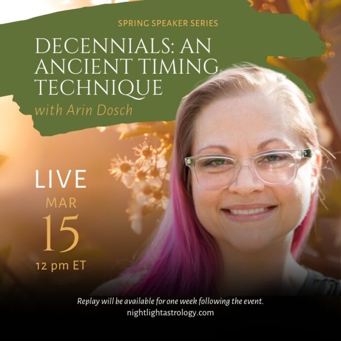 Arin Dosch - Decennials: An Ancient Timing Technique